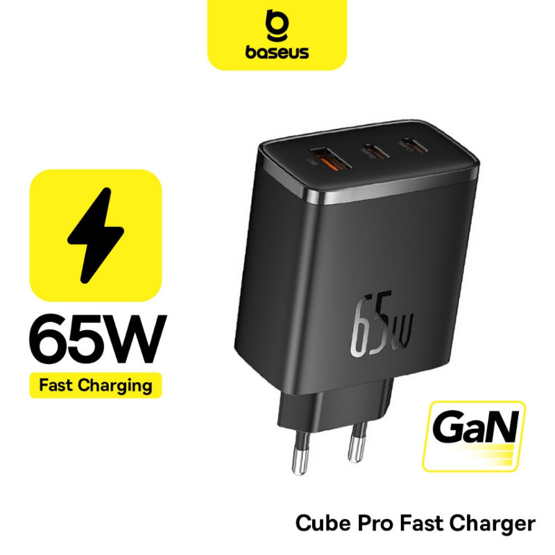 Jual Baseus Kepala Charger Cube Pro Fast Charger W Port Original Shopee Indonesia