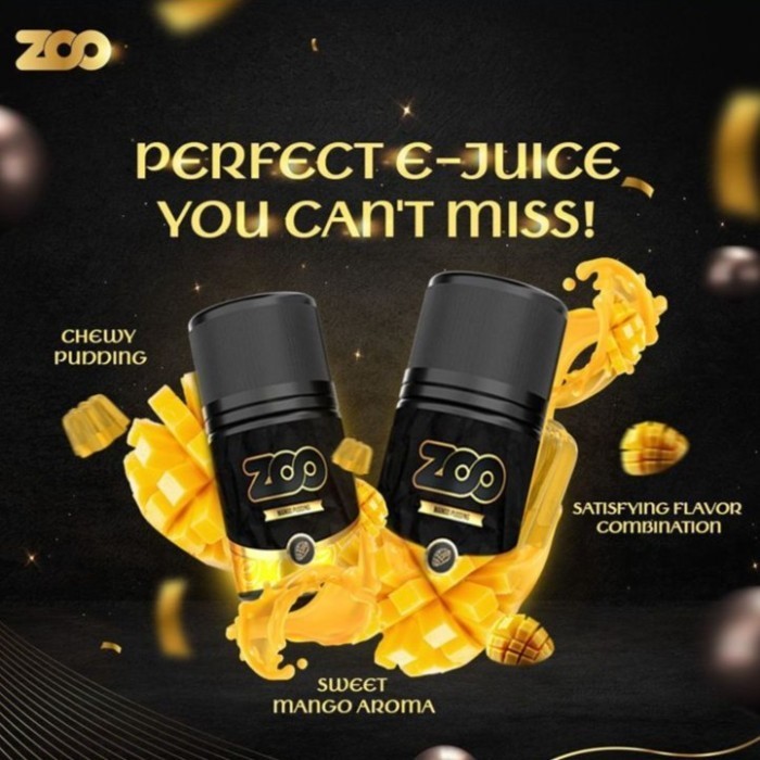 Jual Zoo Mango Pudding 60mL by Vape Zoo Liquid ZOO Mango Puding