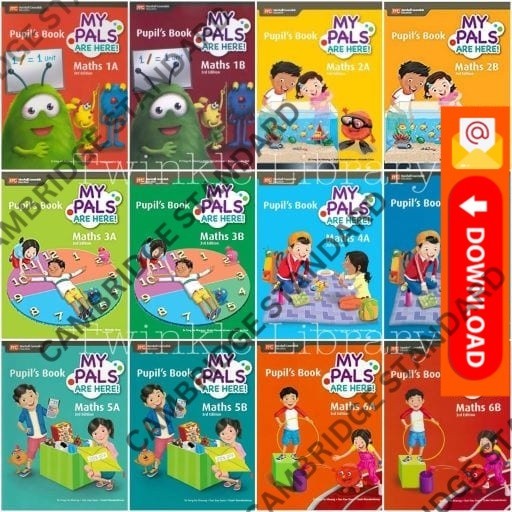 Jual BELI 3 BONUS 1 [P D F] My Pals are Here Maths 1A 1B 2A 2B 3A 3B 4A ...