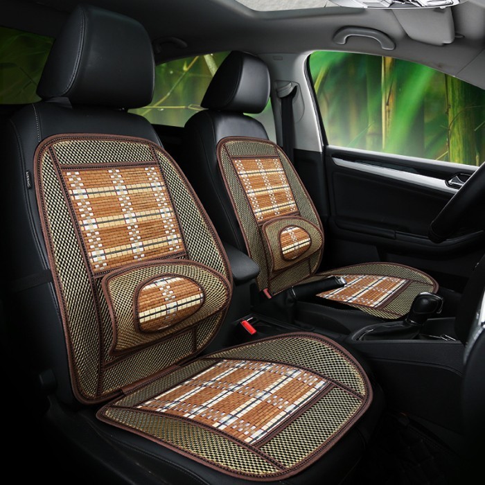 Jual Alas Kursi Sofa/Jok Mobil Bambu/Bantalan Alas Kursi Cover Jok