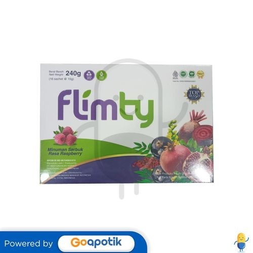 Jual Flimty Rasa Raspberry 15 Gram Box 16 Sachet | Shopee Indonesia