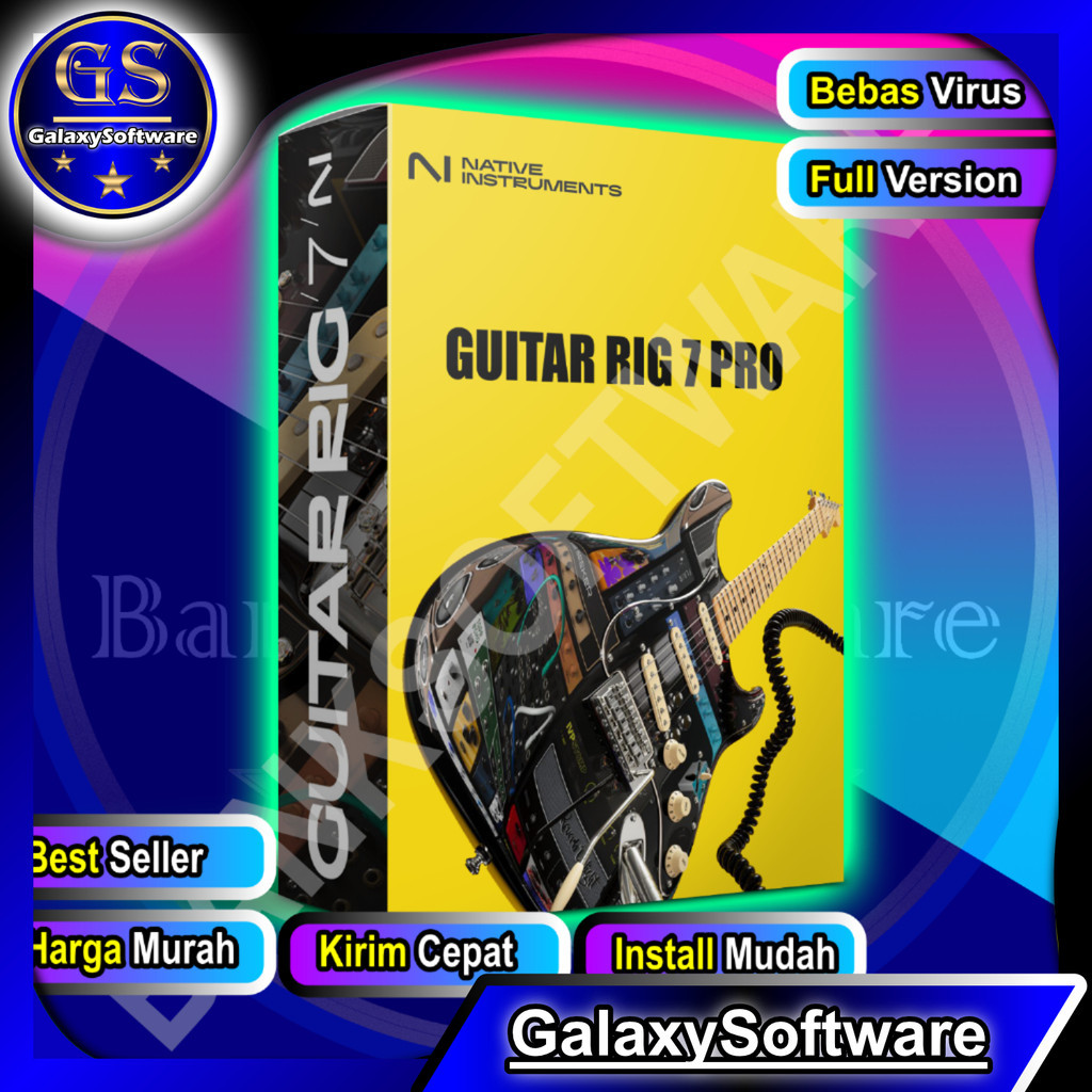Jual Native Instruments Guitar Rig Pro v5 | v7.0.2 2024 Windows | Mac ...