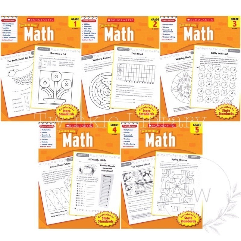 Jual Success with Math Grade 1 2 3 4 5 | FiIe Materi Latihan Soal ...