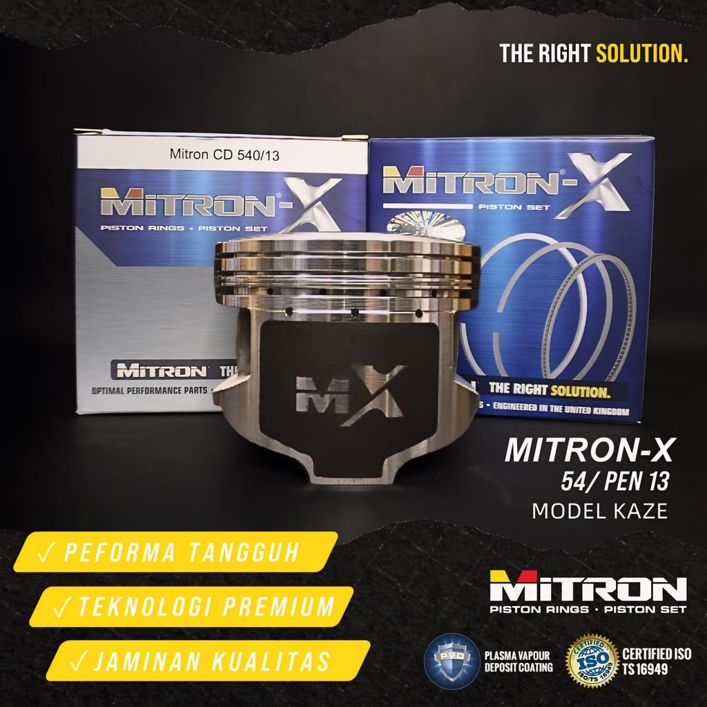 Jual Piston Kit Mitron X 54 Pen 13 (Kaze) Shopee Indonesia