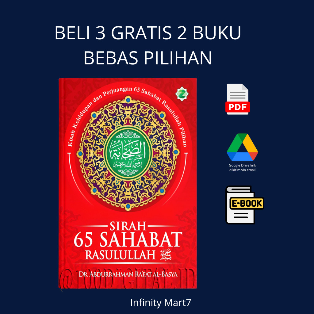 Jual SIRAH 65 SAHABAT RASULULLAH (ID3304) | Shopee Indonesia