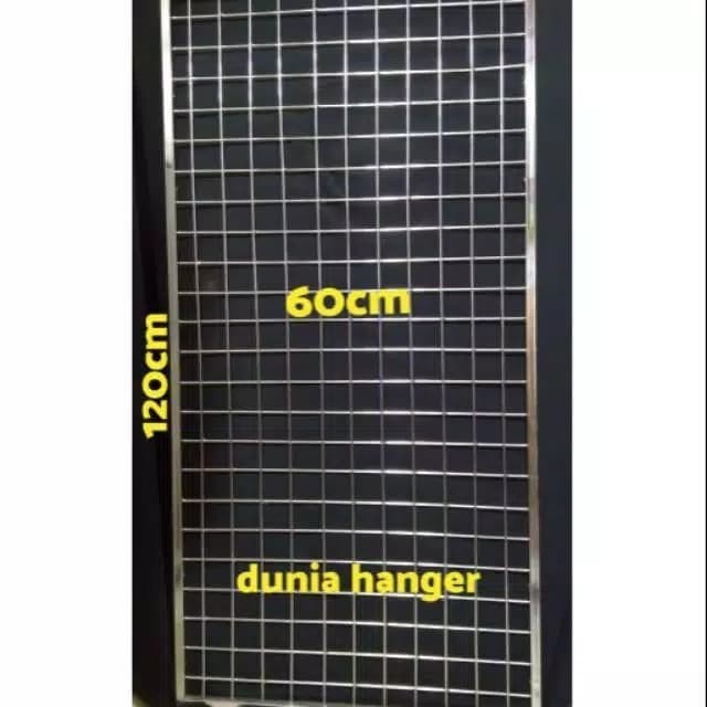 Jual Jaring ram besi chrome stainless 60x120cm | Shopee Indonesia