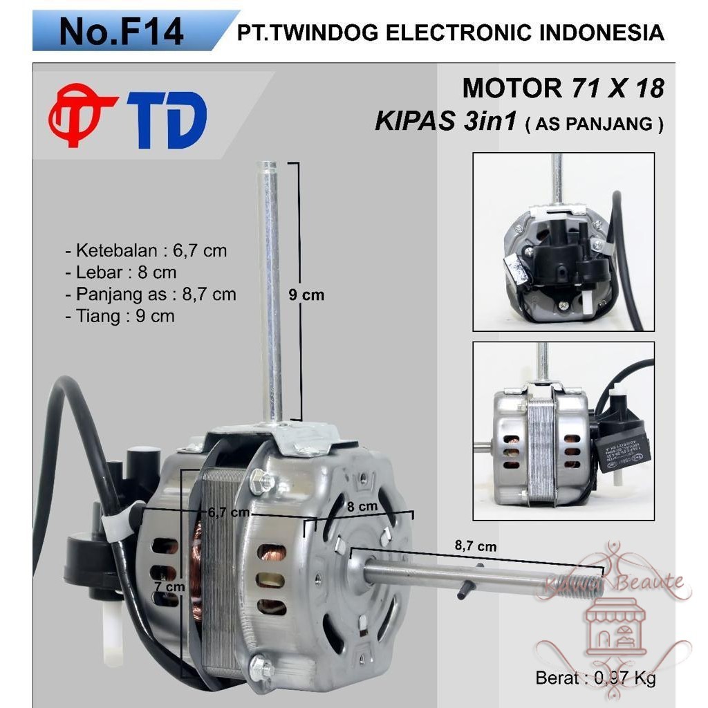 Jual Dinamo Kipas Angin Dinding tornado 3 in 1 RRC China 18 inch Baling ...