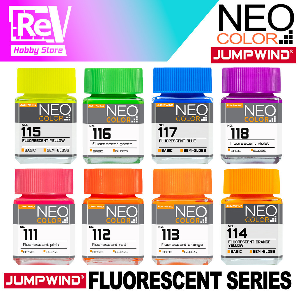 Jual JUMPWIND NEO FLUORESCENT SERIES CAT GUNDAM KIT 111 118 | Shopee ...