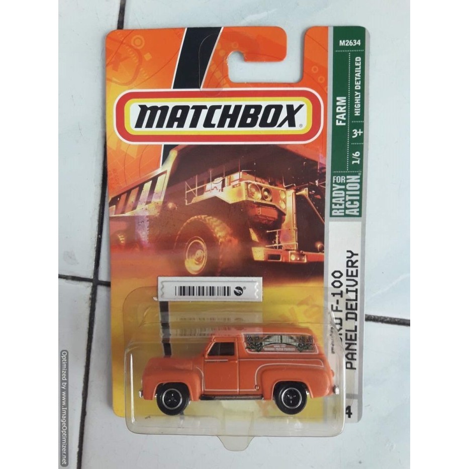 Jual MATCHBOX - FORD F-100 PANEL DELIVERY M2634 | Shopee Indonesia