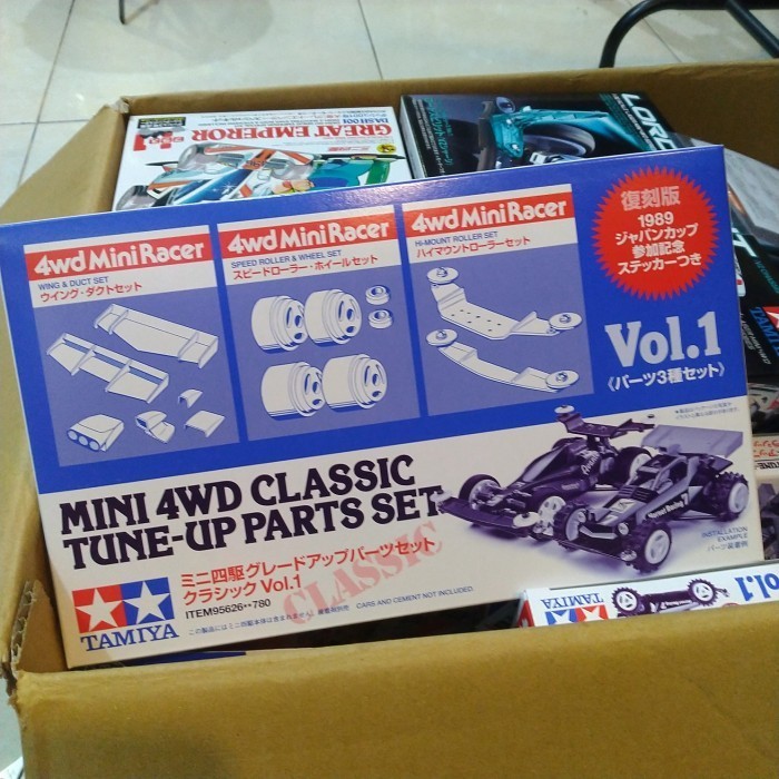 Jual TAMIYA 95626 MINI 4WD CLASSIC TUNE-UP PARTS SET VOL 1 -NN33 ...