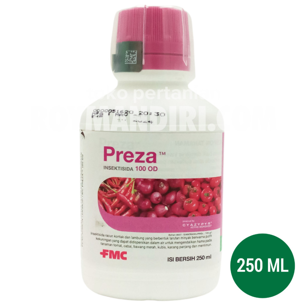 Jual Insektisida Racun Kontak Dan Lambung Preza 100 OD @250 ml | Shopee ...