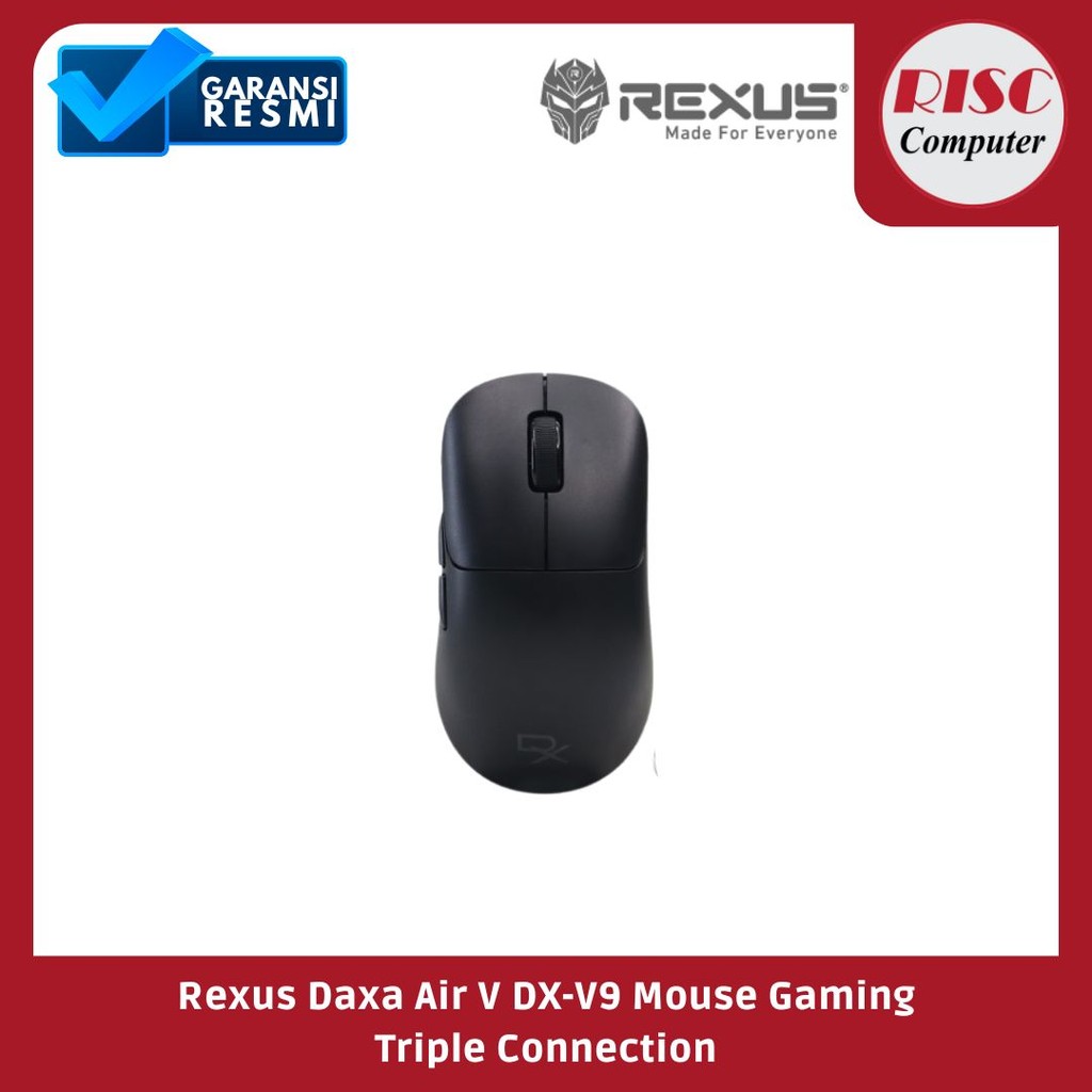 Jual Rexus Daxa Air V DX-V9 Mouse Gaming Wireless Bluetooth USB Triple ...