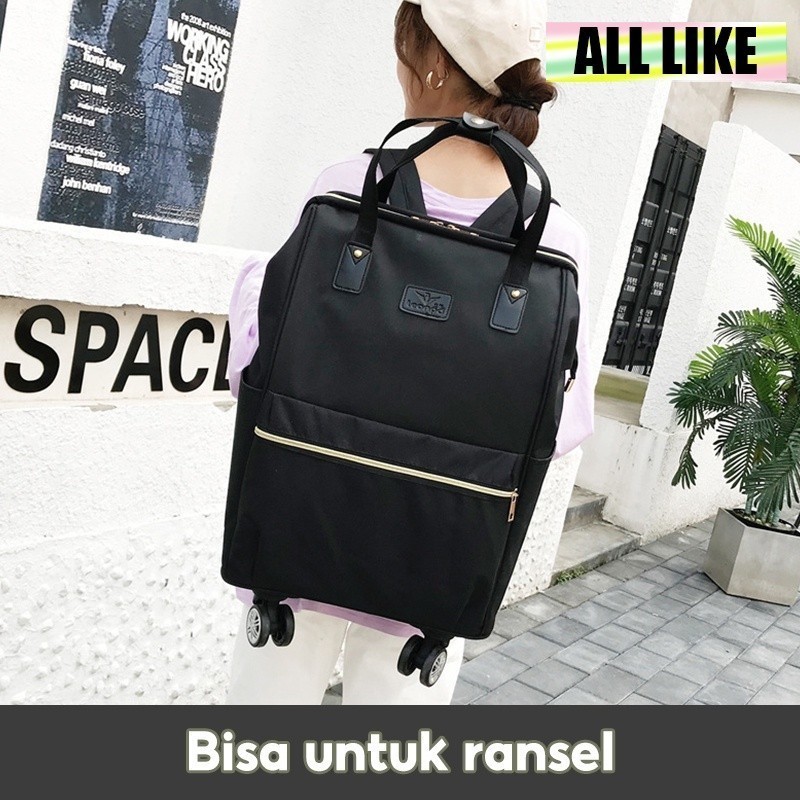 Jual 【All Like】 Tas Ransel dan Koper: Tas Tarik dengan Desain Besar ...