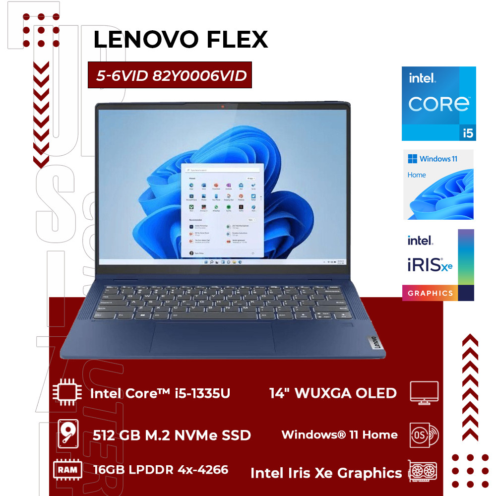 Jual Lenovo Ideapad Flex I Iru Core I U Gb Gb W Ohs