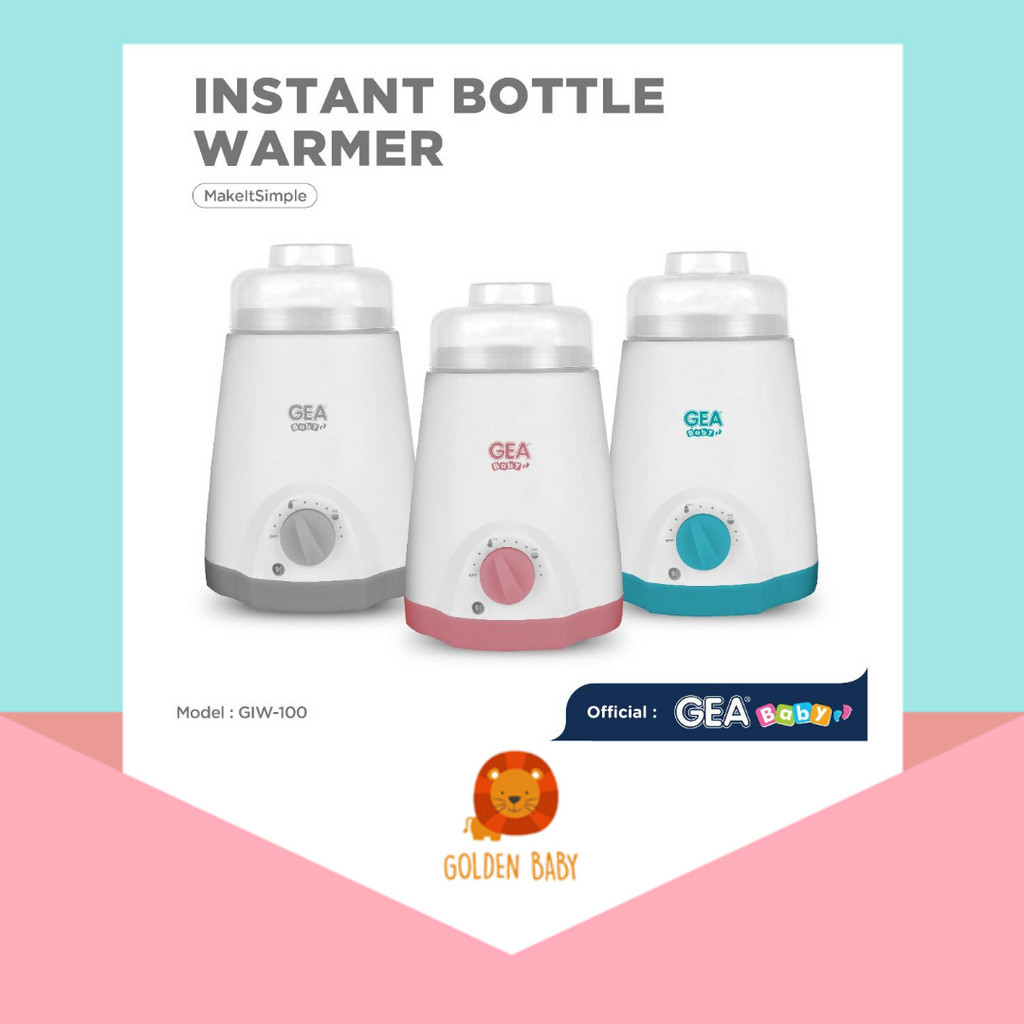Jual GEA Baby GIW100 Instant Bottle Warmer Penghangat Steril
