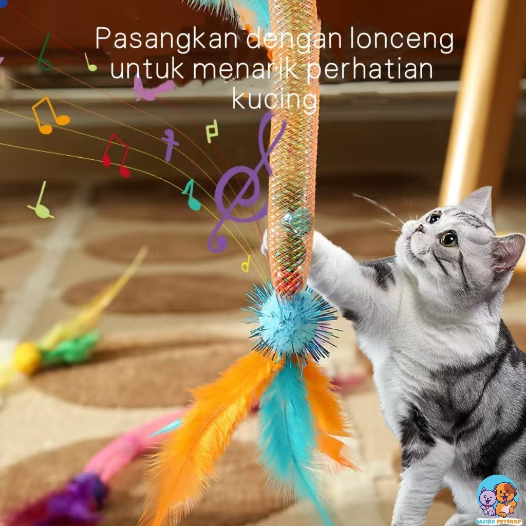 Jual Pet Mainan Kucing mainan kucing Catnip mainan kucing tongkat ...