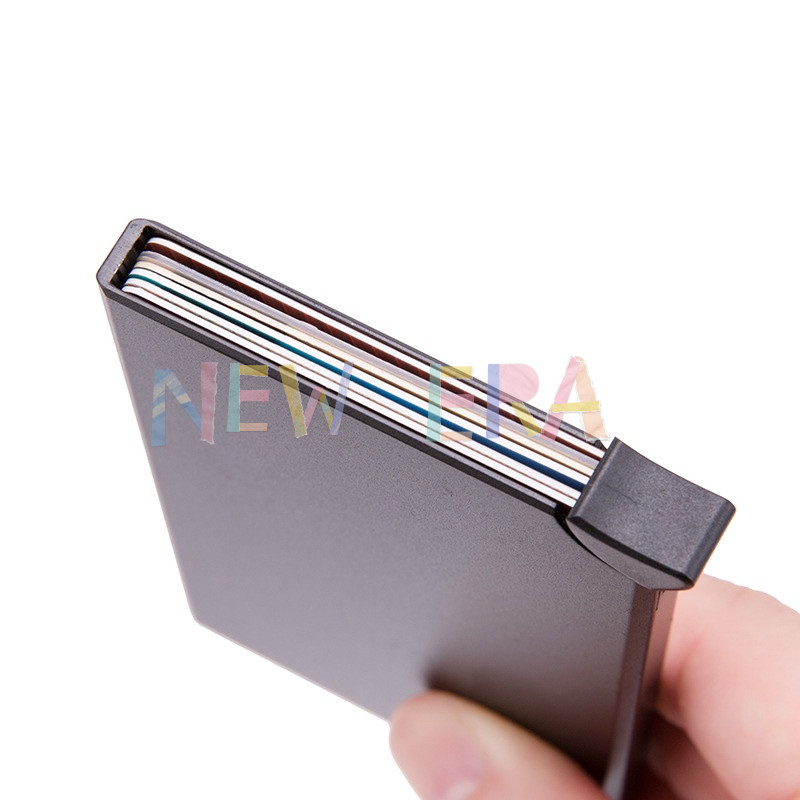 Jual NewEra Premium Rfid Block Aluminium Card Holder Auto Pop Up Dompet ...