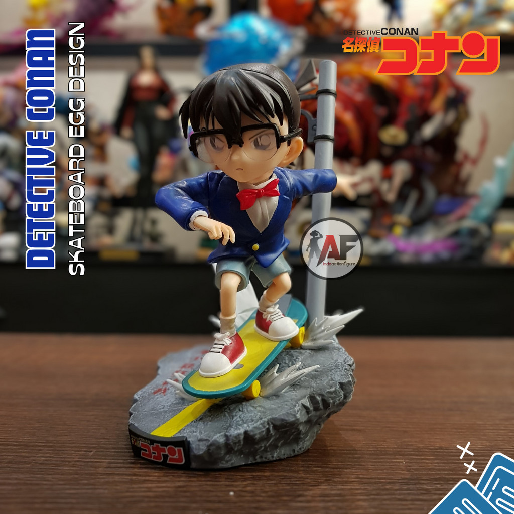 Jual Action Figure Detective Conan Skateboard EGG Studio Design Recast ...