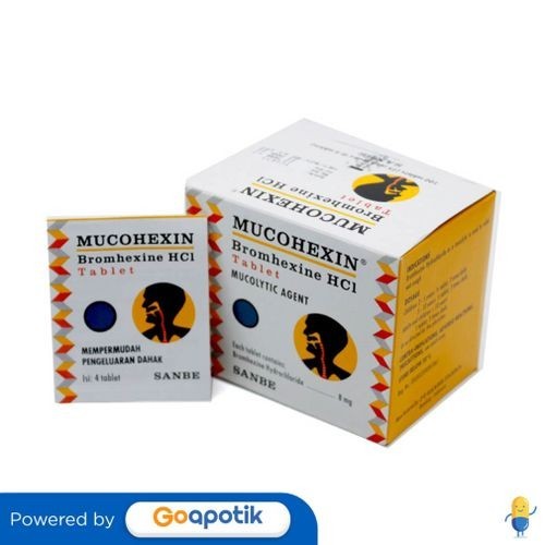 Jual Mucohexin 8 Mg Box 100 Tablet Shopee Indonesia