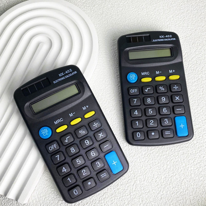 Jual KM.Medan Kalkulator 8 Digit Mini Portable Desain Kartun Beruang