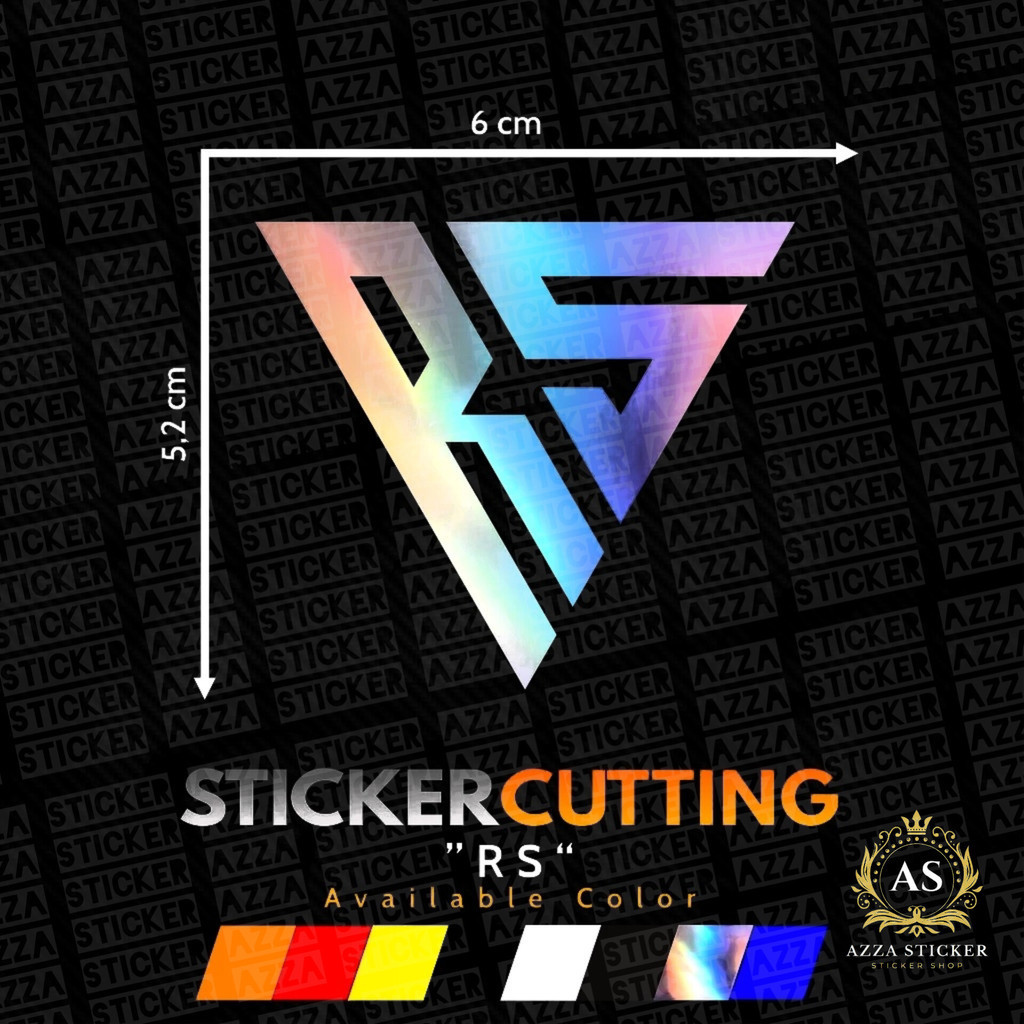 Jual STIKER RS RACING SPEED HITS STICKER CUTTING VIRAL | Shopee Indonesia