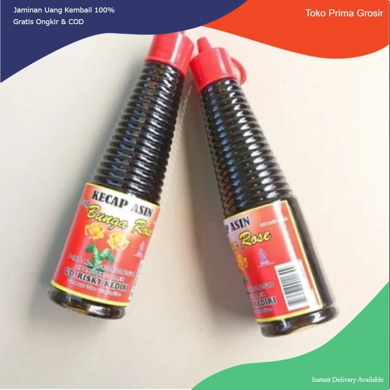 Jual Kecap Asin Cap Bunga Rose Botol Isi 150 ML | Shopee Indonesia