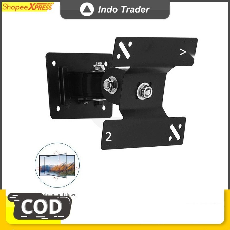Jual Bracket TV Monitor Naik Turun Up and Down 1.3mm Thick 100 x 100 ...