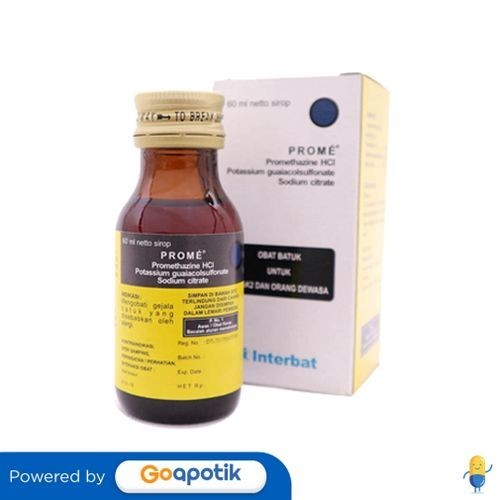 Jual Prome Syrup Isi 60 Ml Botol | Shopee Indonesia