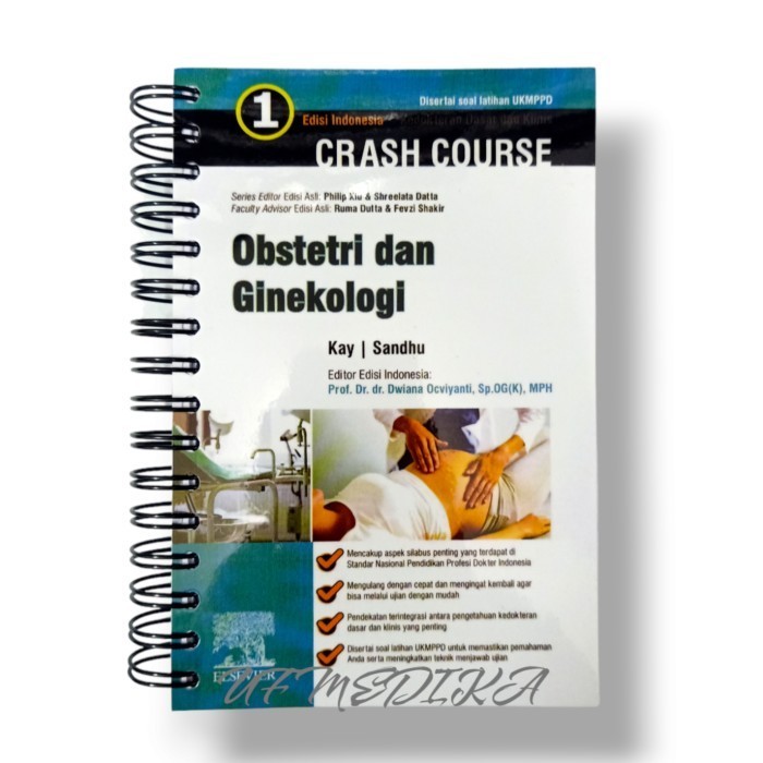 Jual Buku Kedokteran Obstetri Dan Ginekologi Crash Course | Shopee ...