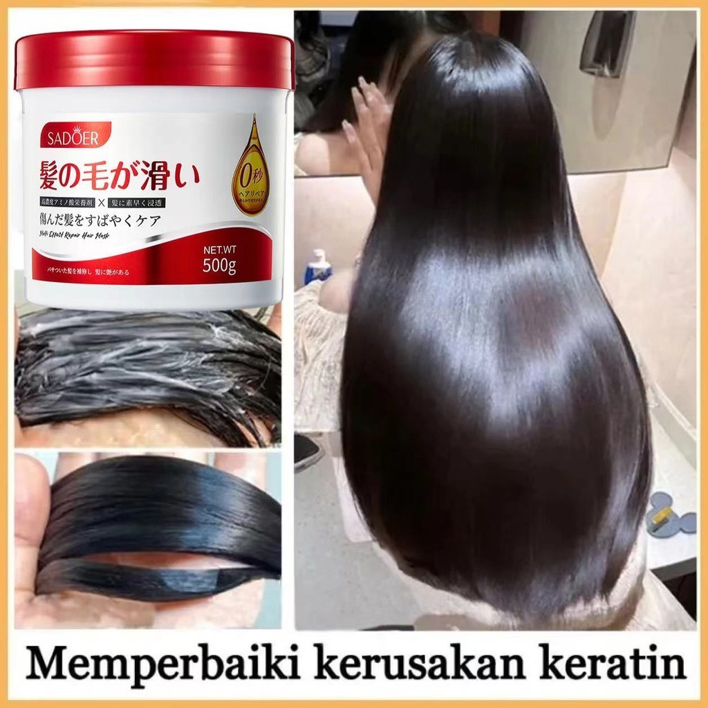 Jual Japan Hair Mask Keratin Conditioner Masker Rambut Kondisioner ...