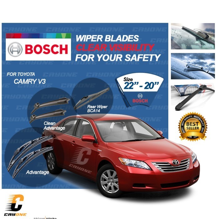 Jual BOSCH Wiper Blade TOYOTA CAMRY V3 BCA14 1 Set 22 - 20 inch ...