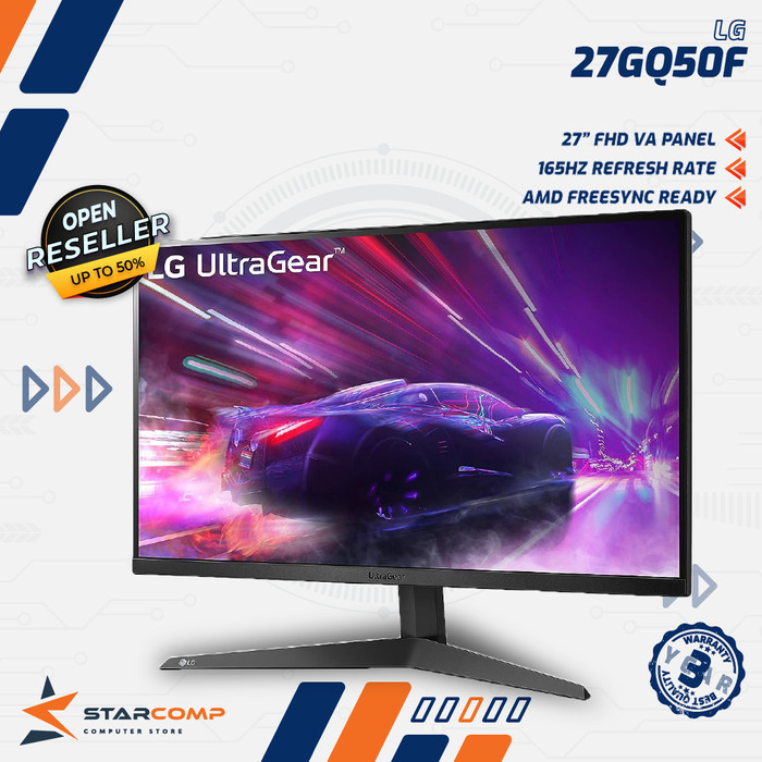 Jual LG UltraGear 27GQ50F-B 27" VA 165Hz 1ms LED Gaming Monitor ...