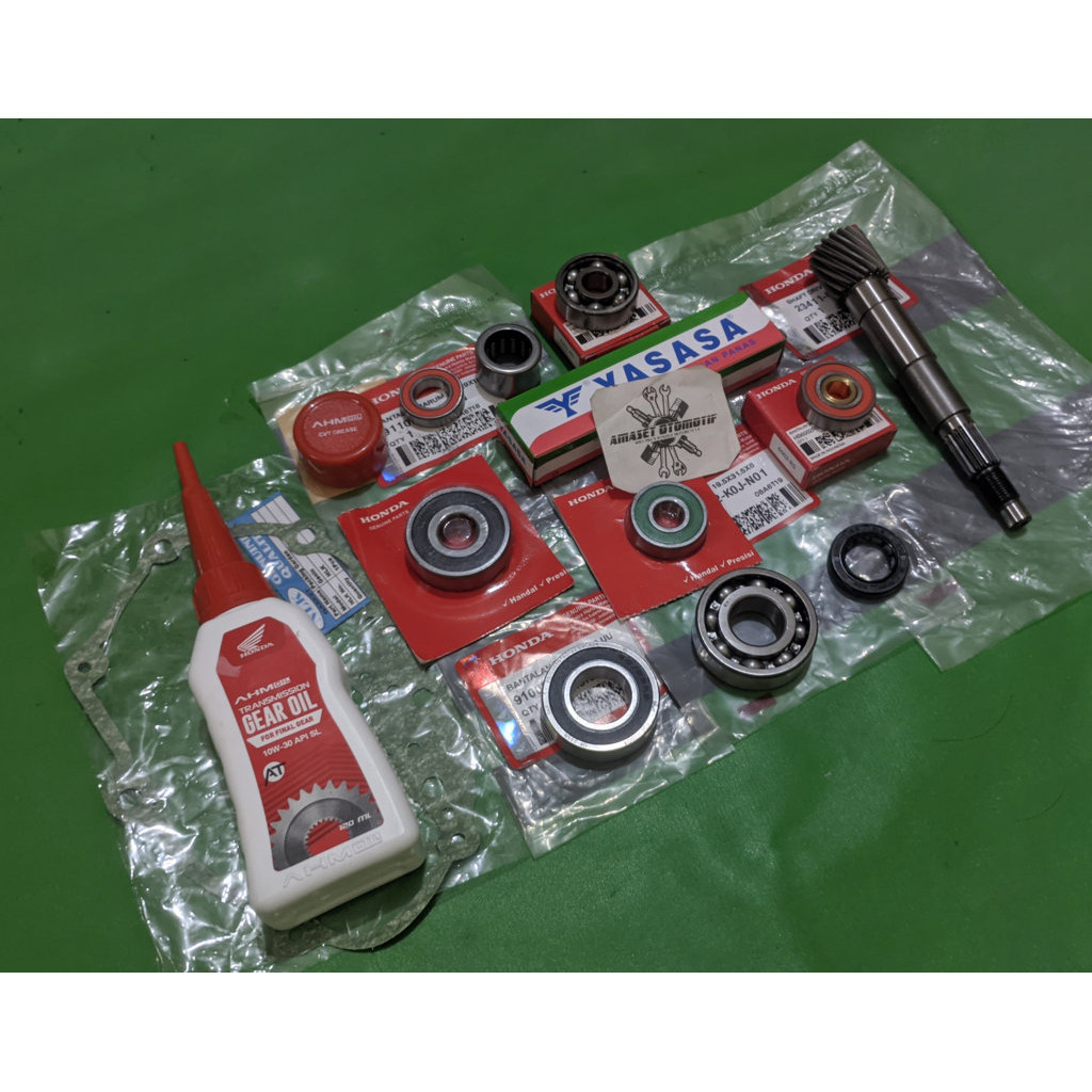 Jual Komplit Bearing Rasio As Pulley Genio Beat Deluxe Scoopy 2020 ...