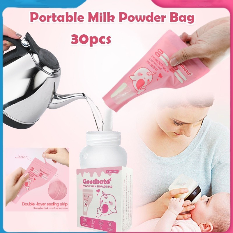 Jual Milk Powder Bag 30 Pcs Portable Disposable Milk Powder Box Sub ...