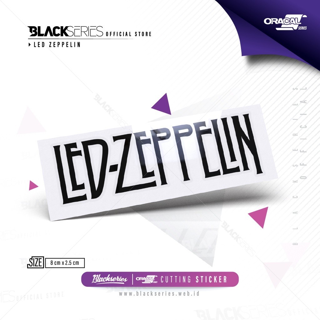 Jual Stiker Led Zeppelin | Stiker Musik | Cutting Sticker Led Zeppelin ...