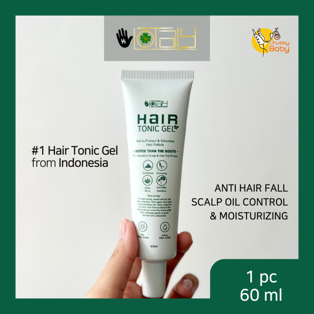 Jual Hi Lotaly Hair Tonic Gel 60ml | rambut rontok, kering, sensitif ...
