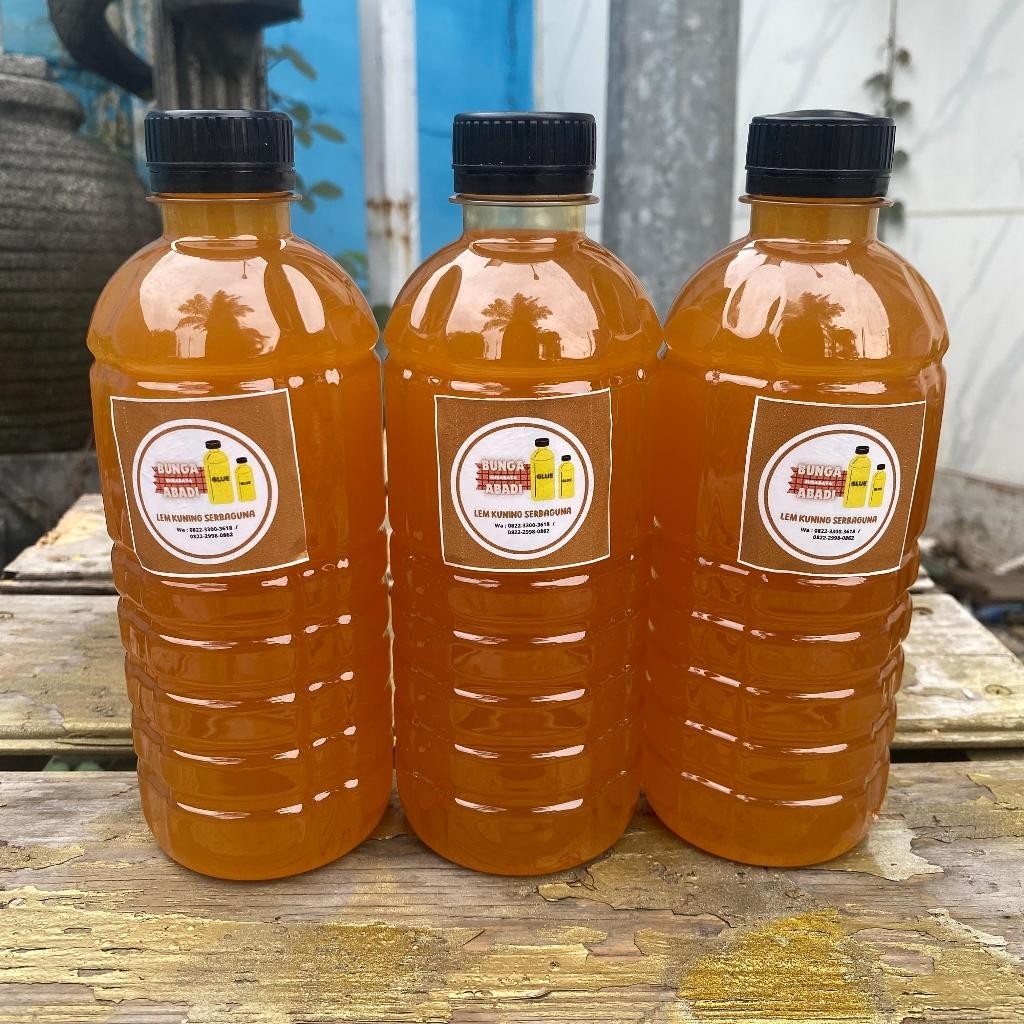 Jual Lem kuning botol 500ml super kuat pekat | Shopee Indonesia