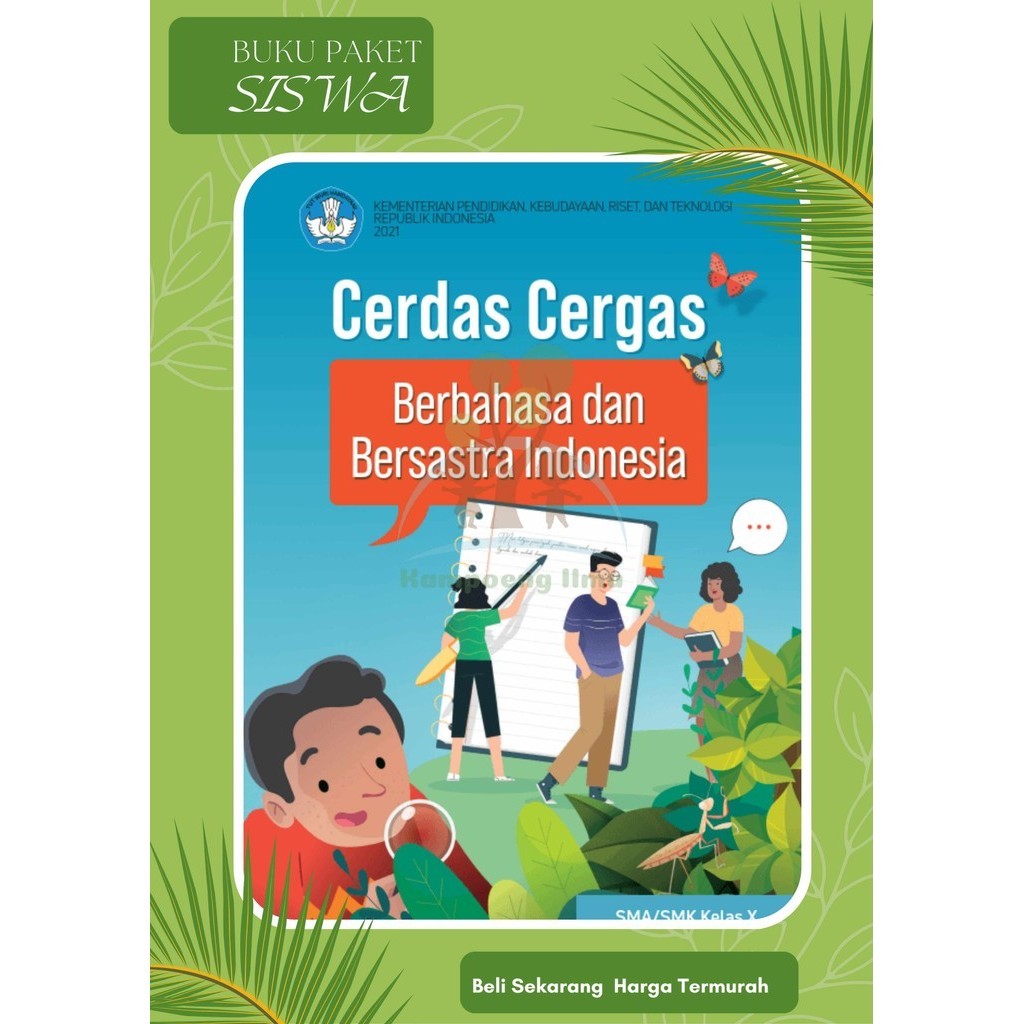 Jual Buku Paket Siswa Bahasa Indonesia Kelas 10 Sma Kurikulum Merdeka Terbaru Shopee Indonesia 0619