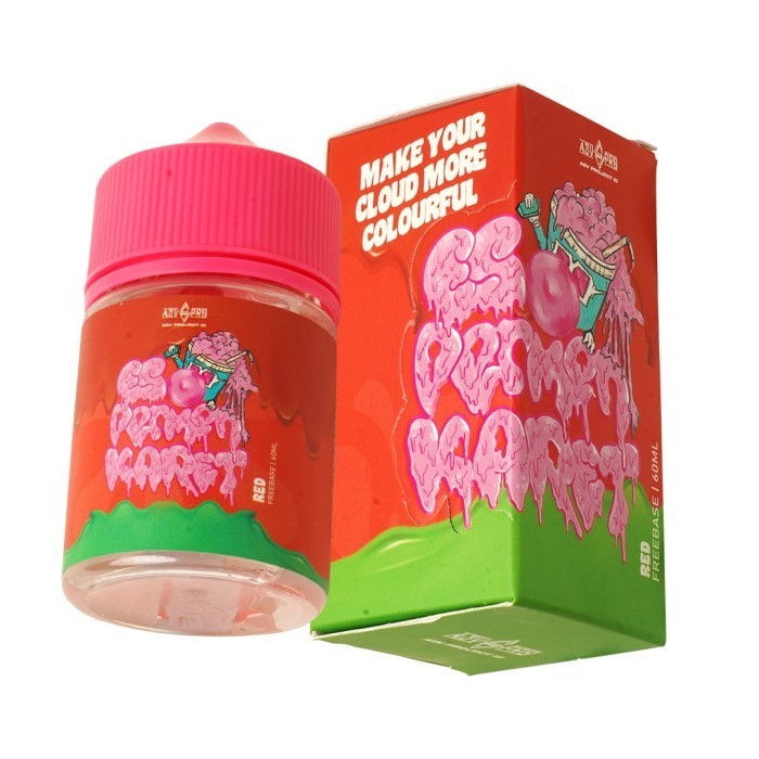 Jual Liquid Vape Vapor Es Permen Karet Red Watermelon 60ML By ASV ...