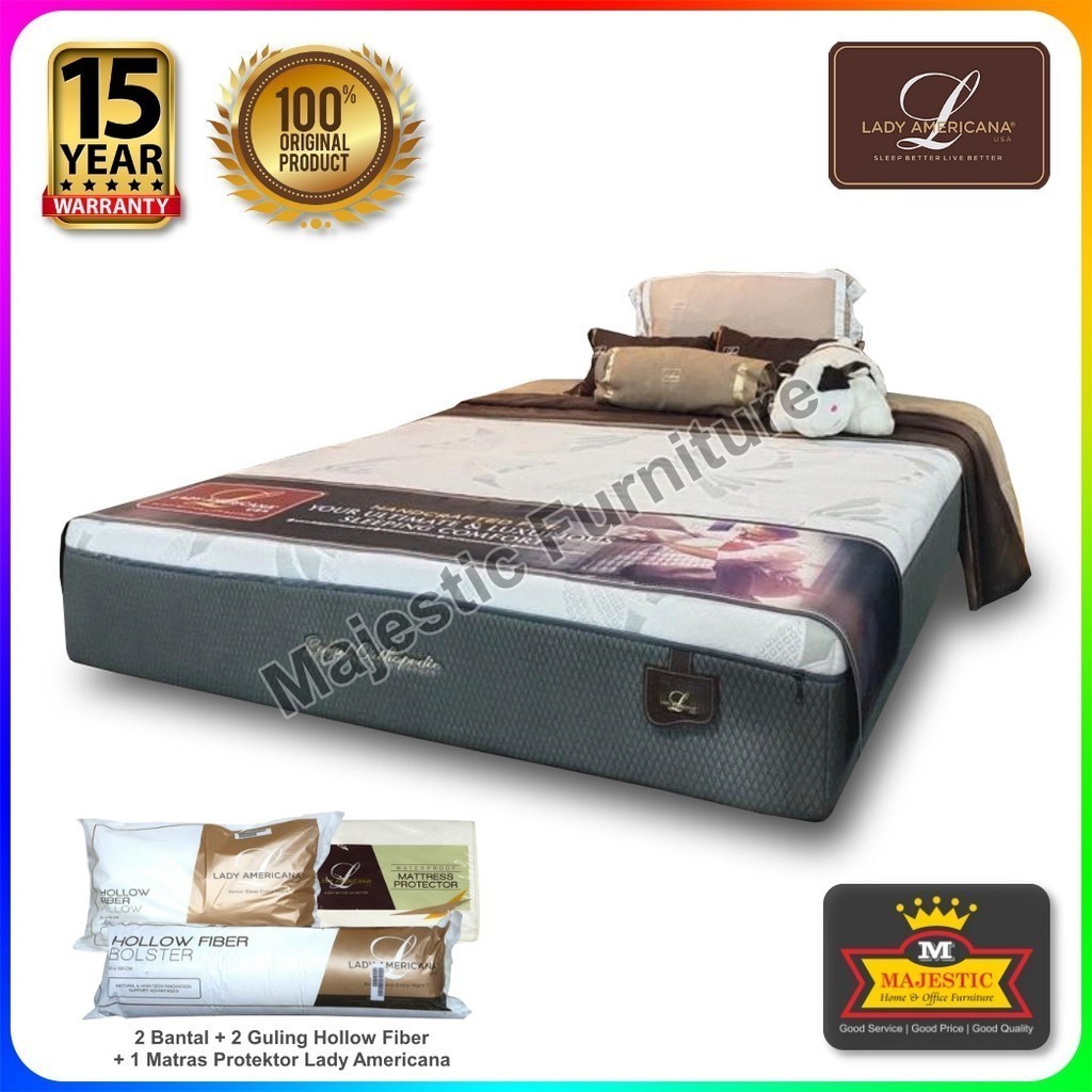 Jual Kasur Spring Bed Lady Americana Royal Orthopedic Jogja