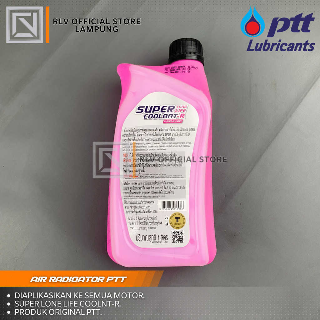 Jual Air Radiator Radiator Coolant PTT Super Coolant-R Radiator Liquid ...