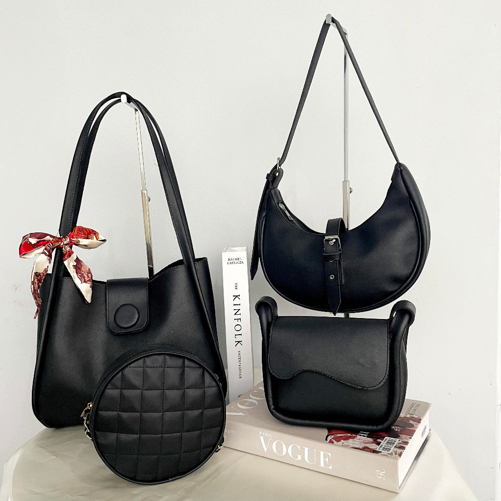 Jual Paket Hemat Tas Selempang Wanita 100 Ribu dapat 4 Tas Terbaru