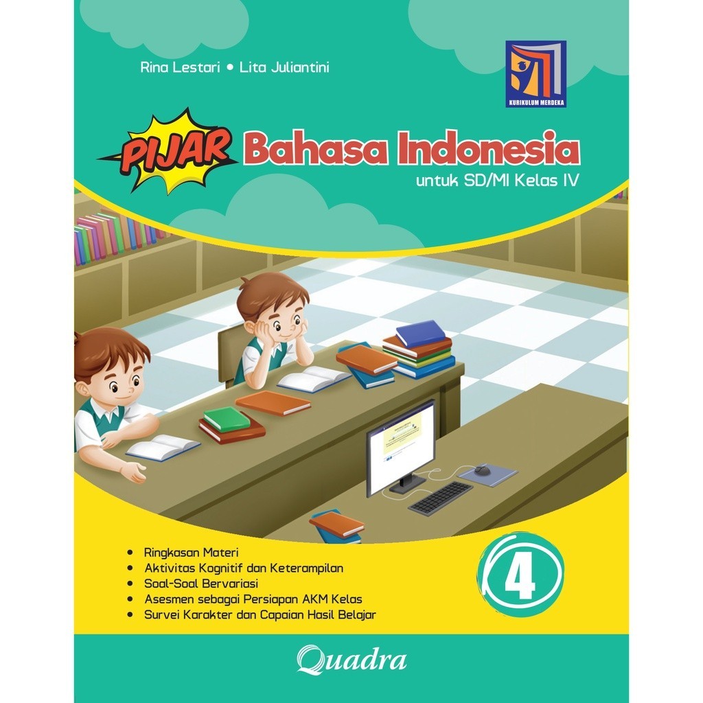 Jual Buku Pijar Bahasa Indonesia Kelas 4 Sd Mi Kurikulum Merdeka