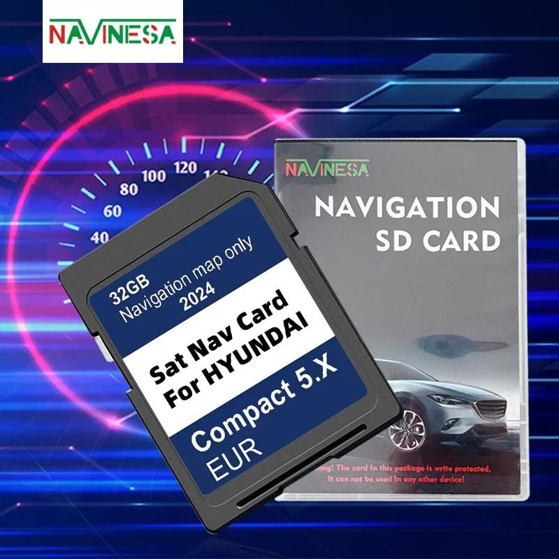 Jual Compact 5.X 32GB SD Card for Hyundai i10/i20/i30/i40/Kona/Santa ...