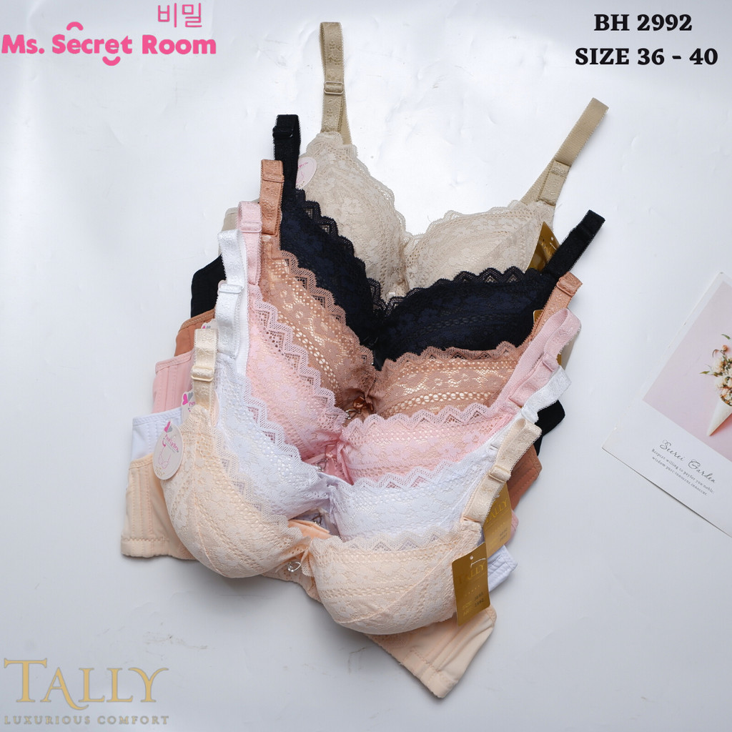 Jual Tally Bra Kawat Bahan Licin Seamless Busa Tebal Cup B Kait 2 Double  Push Up Bh 004 - Abu 32 Di Seller Tally Underwear Official Store -  Keagungan, Kota Jakarta Barat