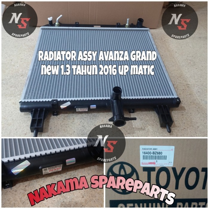 Jual Radiator assy avanza grand new 1.3 matic original denso japan ...