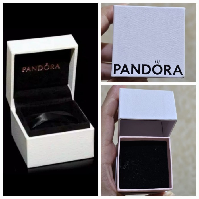 Jual kotak pandora ori untuk cincin atau anting - box model lama ...