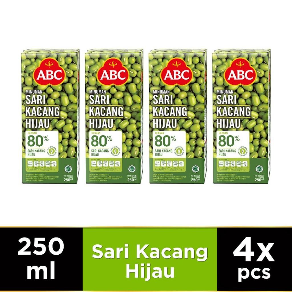 Jual ABC Minuman Sari Kacang Hijau 250 ml - Multi Pack 4 pcs | Shopee ...