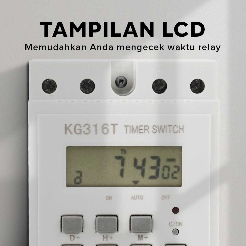 Jual DNK - SINOTIMER Programmable Digital Timer Switch Relay 32 Program ...