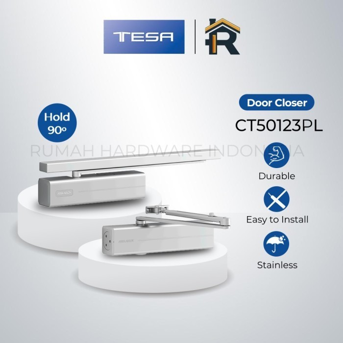 Jual Door Closer TESA CT50123PL ( HOLD OPEN ) ASSA ABLOY Shopee